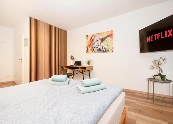 דירה Lendkanal - - Netflix - Waschmaschine - Kaffeevollautomat - 8 Pax - 4 Schlafzimmer קלגנפורט